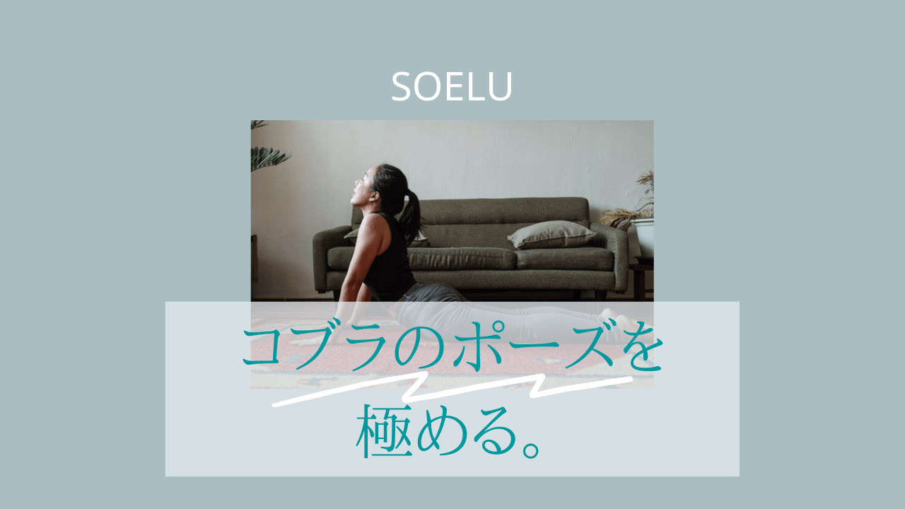 ヨガのコブラのポーズ徹底解説 効果 やり方とコツ できない原因も解決 Soelu Magazine
